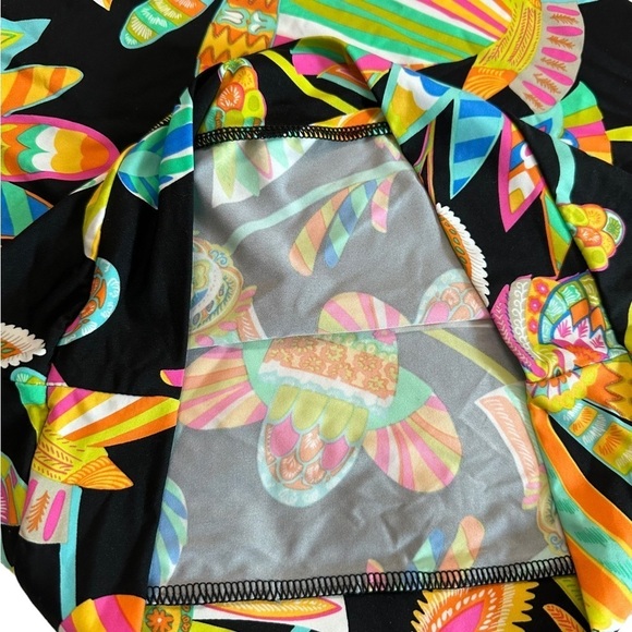 NWT Trina Turk “Tahitian Floral”Coverup Tunic Dress Size XS - Picture 14 of 17